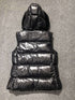 Moncler Fur-Trim Hooded Down Vest