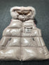 Moncler Fur-Trim Hooded Down Vest