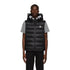 Moncler Lettered Hood Trim Quilted Vest
