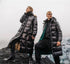 Moncler Glossy Hooded Long Down Coat