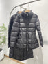 Moncler Black Quilted Short Down Coat