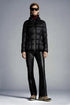 Moncler Black Quilted Short Down Coat