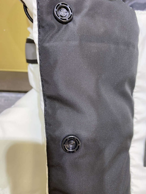 Canada Goose Light Grey Hooded Puffer Jacket