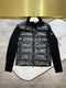 Moncler Quilted Knit-Sleeve Zip Jacket