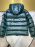 Moncler Glossy Hooded Short Down Coat