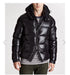 Moncler Glossy Hooded Short Down Coat