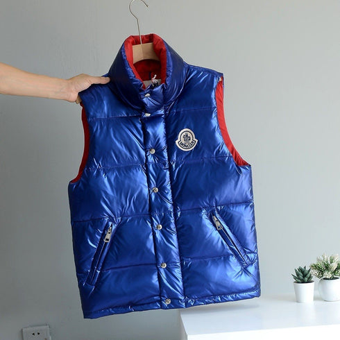 Moncler Glossy Quilted Down Vest