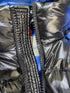 Moncler Contrast-Lined Hooded Puffer Coat