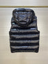 Moncler Hooded Glossy Puffer Down Vest