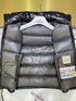 Moncler Hooded Glossy Puffer Down Vest