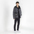 Fendi Grey Quilted Hooded Puffer Jacket