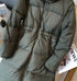 Burberry Women's Hooded Long Down Jacket
