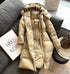Burberry Women's Hooded Long Down Jacket