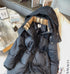 Burberry Women's Hooded Long Down Jacket