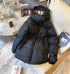 Burberry Hooded Quilted Long Down Jacket