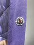 Moncler Diamond-Quilted Knit Sleeve Jacket