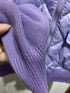 Moncler Diamond-Quilted Knit Sleeve Jacket