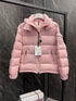 Moncler Maire Hooded Glossy Puffer Coat