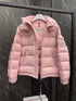 Moncler Maire Hooded Glossy Puffer Coat