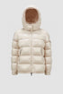 Moncler Maire Hooded Glossy Puffer Coat
