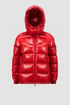 Moncler Maire Hooded Glossy Puffer Coat