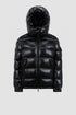 Moncler Maire Hooded Glossy Puffer Coat