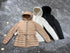 Moncler Waist-Cinched Hooded Puffer Coat