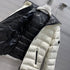 Moncler Women's Reversible Hooded Letter Graphic Puffer Coat