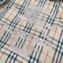 Burberry Beige Check Shearling-Collar Puffer Jacket