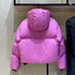 Prada Women's Cropped Hooded Puffer Jacket
