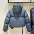 Prada Women's Cropped Hooded Puffer Jacket