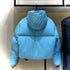 Prada Women's Cropped Hooded Puffer Jacket