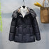 Burberry Detachable-Hood Short Down Jacket