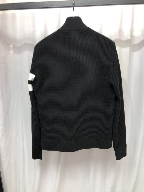 Moncler Knit-Sleeve Quilted Down Jacket