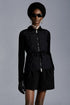 Moncler Women's Sweater-Sleeve Down Jacket