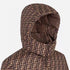 Fendi Reversible Brown Geometric Puffer Jacket