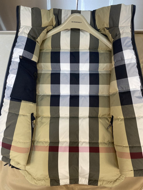 Burberry Reversible Check Down Vest