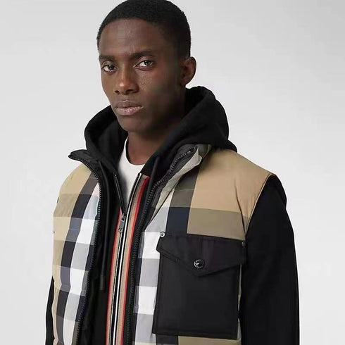 Burberry Reversible Check Down Vest