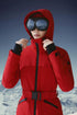 Moncler Women's Belted Hooded Ski Coat