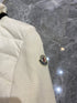 Moncler Women's Knit-Sleeve Puffer Jacket