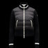 Moncler Women's Knit-Sleeve Puffer Jacket