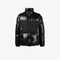 Moncler Black Glossy Quilted Puffer Coat
