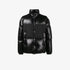 Moncler Black Glossy Quilted Puffer Coat