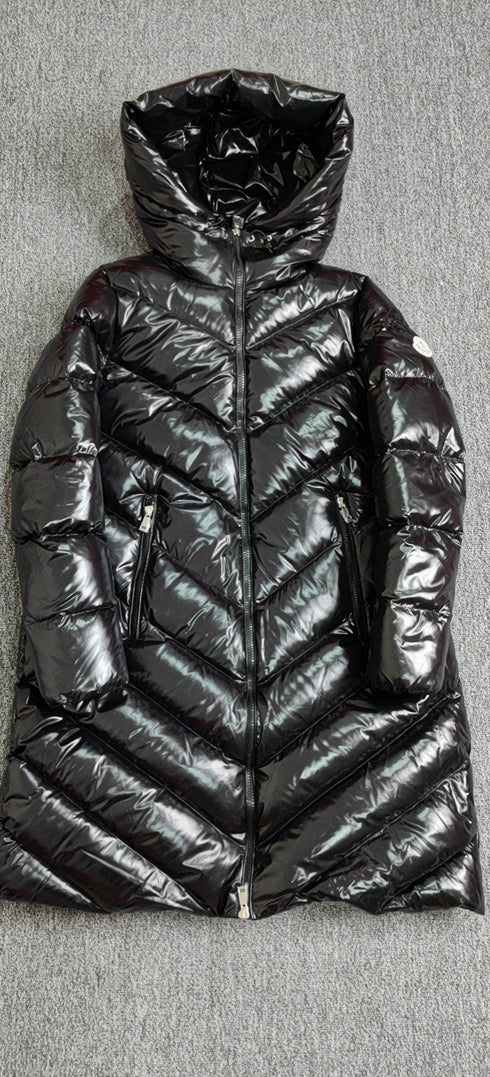 Moncler Women's Hooded Long Down Coat