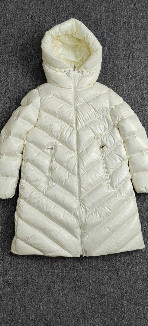 Moncler Women's Hooded Long Down Coat