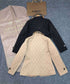 Burberry Diamond-Quilted Button-Front Jacket