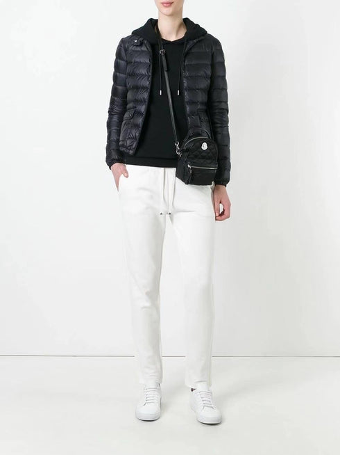 Moncler Women's Quilted Stand-Collar Short Down Jacket