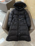 Burberry Long Belted Down Jacket