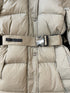 Burberry Long Belted Down Jacket