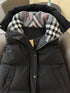 Burberry Hooded Long Down Vest